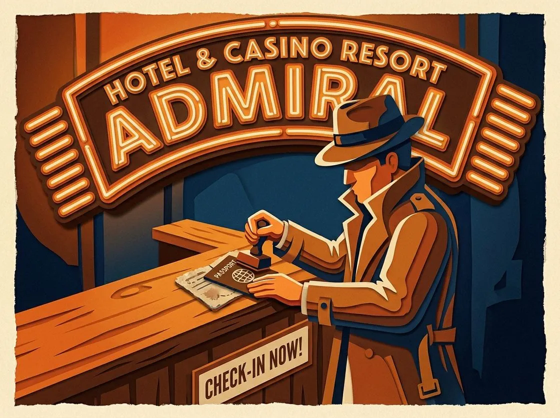 Accesso al tuo account su Hotel & Casino Resort Admiral